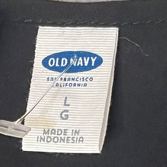 Old Navy Women Long Sleeve Blouse Folk Art Print Large 100% Rayon Office Casual - Picture 11 of 16